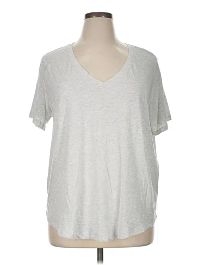 Pre-owned Terra & Sky Short Sleeve T-shirt In Silver