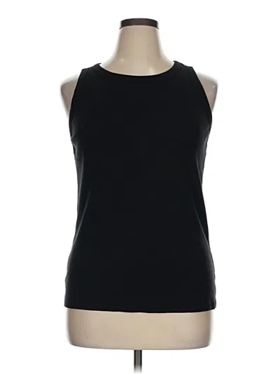 Pre-owned Terra & Sky Sleeveless T-shirt In Black