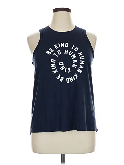 Pre-owned Terra & Sky Sleeveless T-shirt In Blue