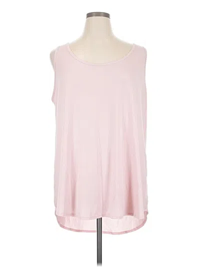Pre-owned Terra & Sky Sleeveless T-shirt In Pink