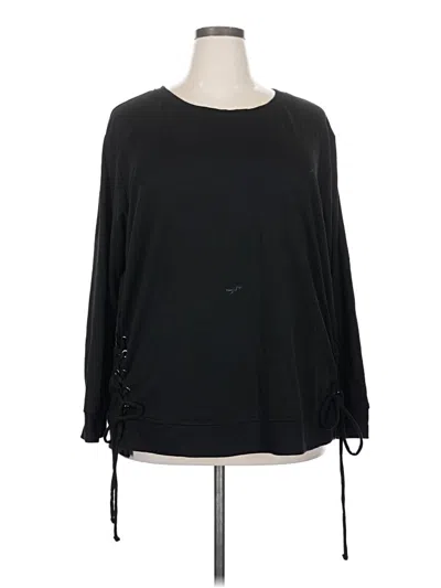 Pre-owned Terra & Sky Sweatshirt In Black