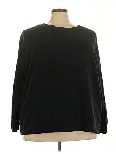 Pre-owned Terra & Sky Sweatshirt In Black