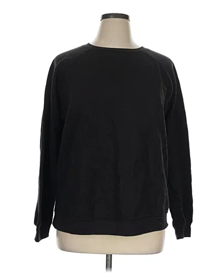 Pre-owned Terra & Sky Sweatshirt In Black