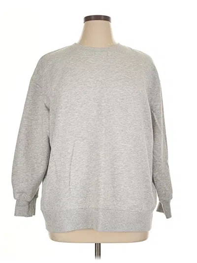 Pre-owned Terra & Sky Sweatshirt In Gray