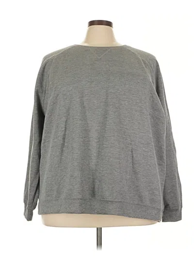 Pre-owned Terra & Sky Sweatshirt In Gray
