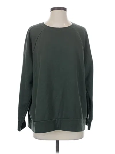 Pre-owned Terra & Sky Sweatshirt In Green