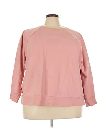 Pre-owned Terra & Sky Sweatshirt In Pink