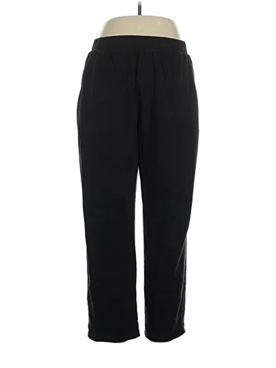 Pre-owned Terra & Sky Track Pants In Black
