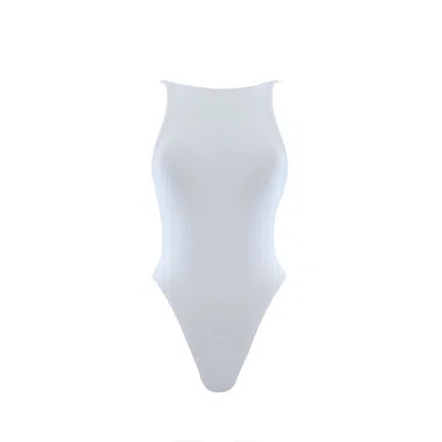Terra Dea Women's Pina Colada One Piece Swimsuit In White