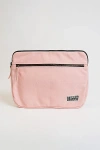Terra Thread 13" Organic Cotton Canvas Laptop Sleeve In Rose At Urban Outfitters