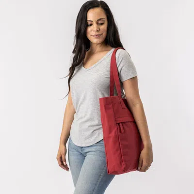 Terra Thread Executive Work Tote Bag In Red