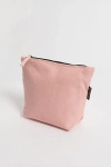 Terra Thread Organic Cotton Canvas Zippered Pouch In Rose At Urban Outfitters