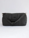 Terra Thread Organic Cotton Duffle Bag In Charcoal Grey