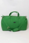 Terra Thread Organic Cotton Duffle Bag In Moss Green