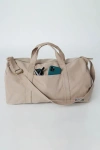 Terra Thread Organic Cotton Duffle Bag In Sand Dune
