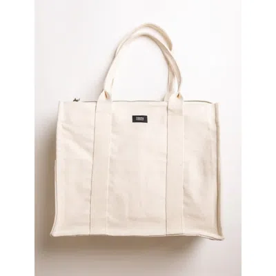 Terra Thread Organic Cotton Everyday Canvas Tote In Brown