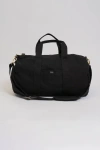 Terra Thread Organic Cotton Gym Bag In Ivory Black