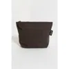 Terra Thread Organic Cotton Makeup Bag In Chestnut Brown