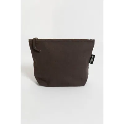 Terra Thread Organic Cotton Makeup Bag In Brown