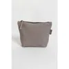 Terra Thread Organic Cotton Makeup Bag In Cloud Grey