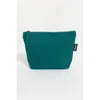 Terra Thread Organic Cotton Makeup Bag In Deep Sea Teal