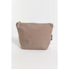 Terra Thread Organic Cotton Makeup Bag In Sand Dune
