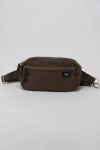 Terra Thread Organic Cotton Sling Belt Bag In Chestnut Brown