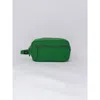 Terra Thread Organic Cotton Toiletry Bag In Moss Green