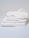 Terra Thread Organic Cotton Towel Set Of 6 In White