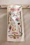 Terrain 12 Days Of Christmas Dish Towel In Multicolor
