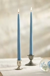 Terrain 12" Taper Candles, Set Of 2 In Blue