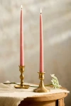 Terrain 12" Taper Candles, Set Of 2 In Pink