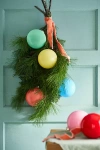 Terrain 5" Colorful Glass Bauble Ornaments, Set Of 6
