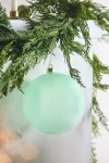 Terrain 8" Giant Glass Bauble Ornament In Green
