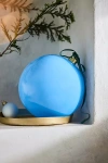Terrain 8" Giant Glass Bauble Ornament In Blue
