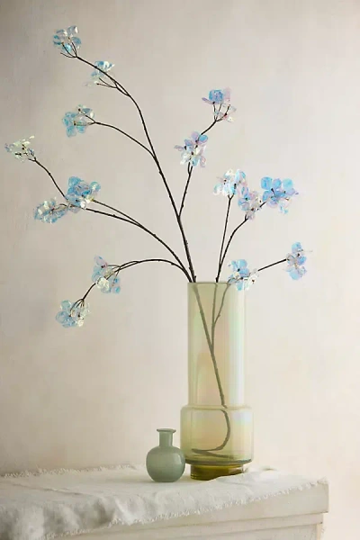 Terrain Acrylic Luster Hydrangea Spray In Transparent