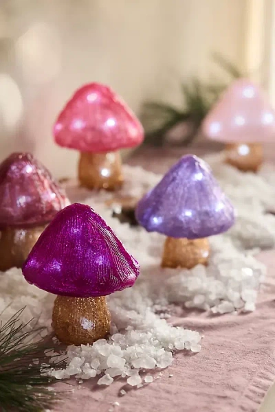 Terrain Acrylic Mushroom Light Strand