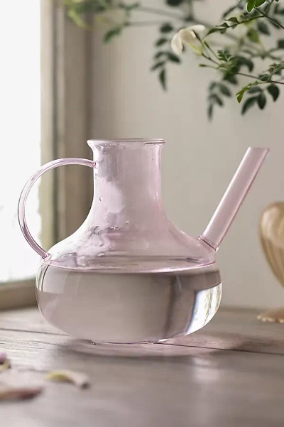 Terrain Addie Glass Watering Can In Pink