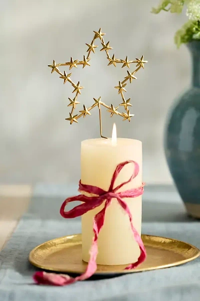 Terrain Americana Star Candle Pin