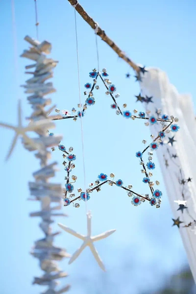 Terrain Americana Star Iron Wreath In Blue