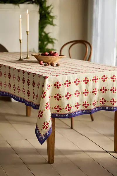 Terrain Arcadia Linen Tablecloth In Neutral