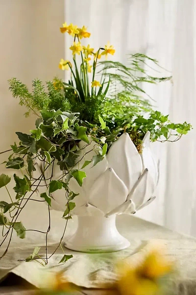 Terrain Artichoke Ceramic Urn Planter