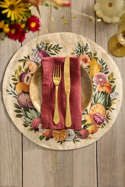 Terrain Autumn Bounty Linen Placemat