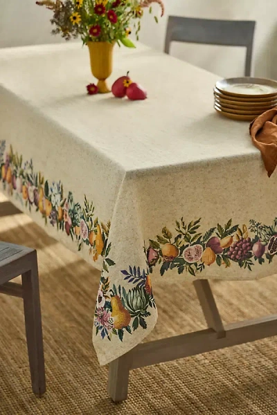 Terrain Autumn Bounty Linen Tablecloth