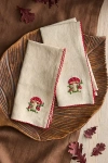 Terrain Autumn Icon Embroidered Napkins, Set Of 2