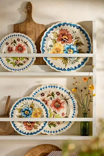Terrain Autumnal Floral Stoneware Dinner Plate
