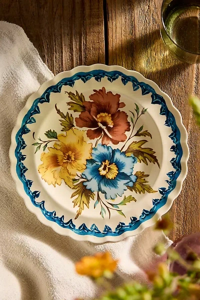 Terrain Autumnal Floral Stoneware Side Plate