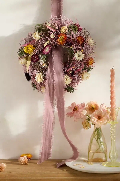 Terrain Autumnal Garden Dried Wreath