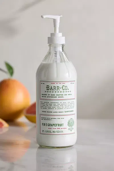 Terrain Barr-co Fir + Grapefruit Hand Lotion In Multicolor