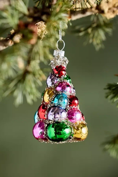 Terrain Bauble Tree Glass Ornament In Multi